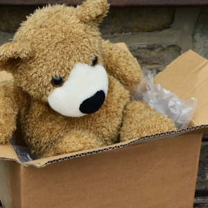 Las utilidades de una caja de cartón