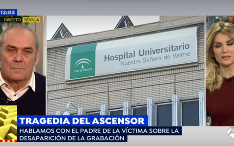 Desaparece el disco duro del ascensor del Hospital sevillano en el que murió decapitada una joven