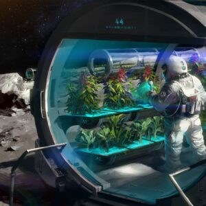 Pronto habrá astronautas granjeros, producen vegetales en la Antártida