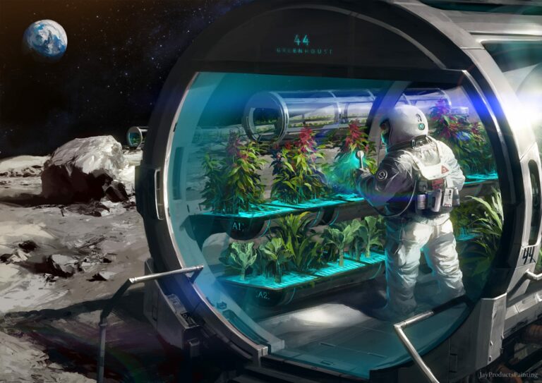 Pronto habrá astronautas granjeros, producen vegetales en la Antártida