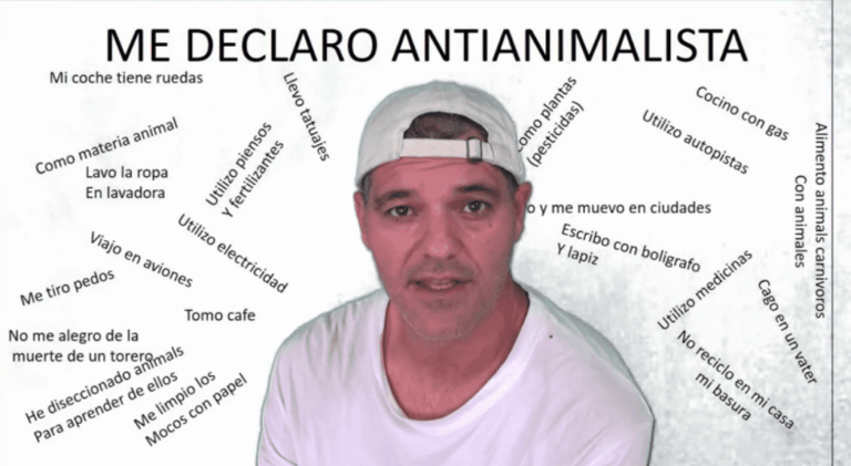 Frank Cuesta considera que el animalismo "es radical y una fuente de paletos"