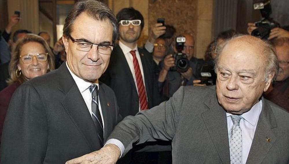 Artur Mas y Jordi Pujol