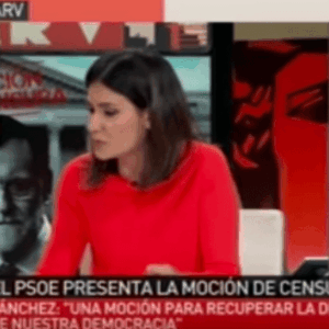 Marhuenda asusta a María Llapart en directo en Al Rojo Vivo