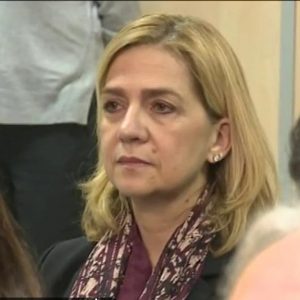 La infanta Cristina quiere ir a la cárcel para ver al cuñado del rey