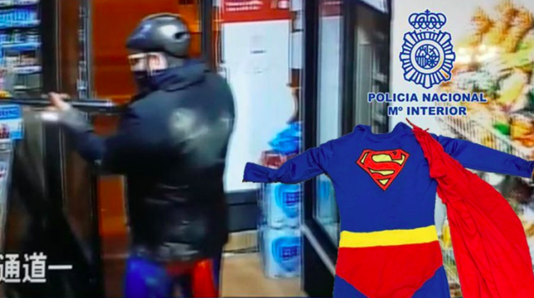 La Policía Nacional detiene a "Superman" en Murcia