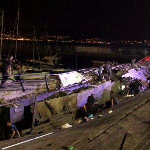 Fotos y vídeos: así fue el desplome que ha causado más de 300 heridos en Vigo