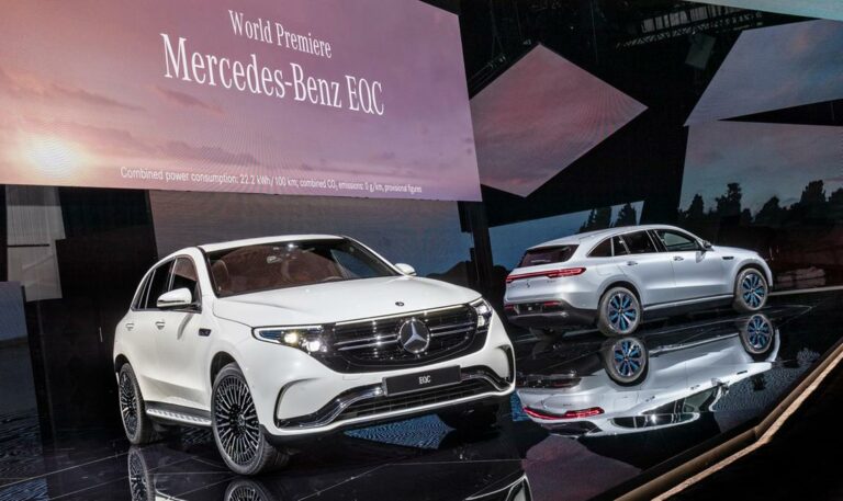 Mercedes adelanta por la derecha a Tesla con un coche 100% eléctrico