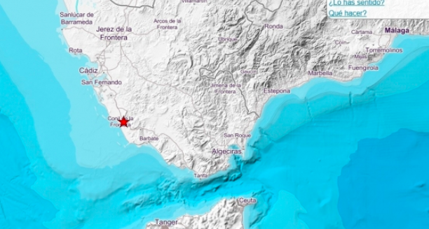 Un terremoto de magnitud 4 sacude Conil de la Frontera (Cádiz)