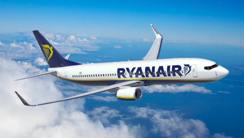 Dos aviones de Ryanair, a punto de colisionar en pleno vuelo cerca de Pamplona