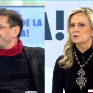 Isabel San Sebastián nombra a Franco y Monedero le responde riéndose: "No tenía que haberse muerto"