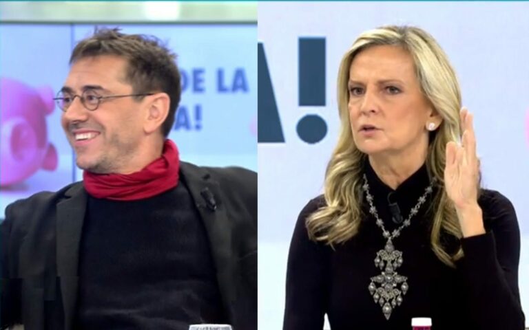 Isabel San Sebastián nombra a Franco y Monedero le responde riéndose: "No tenía que haberse muerto"