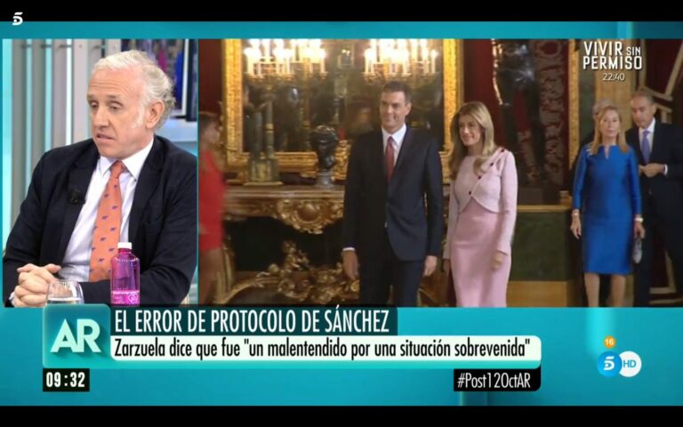 Inda a gritos sobre el error de Zarzuela: "¡Estás mintiendo para Salvar al Soldado Sánchez!"