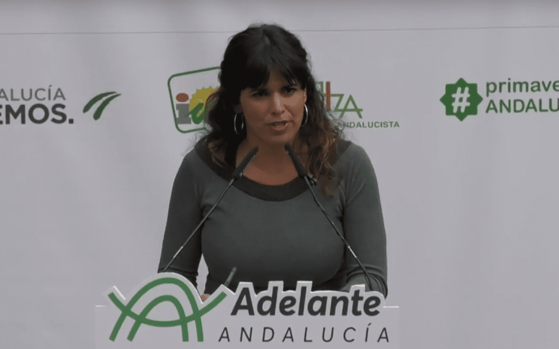 Teresa Rodríguez ha dado a luz a su hija Aurora en el Hospital Puerta del Mar de Cádiz