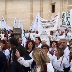 Los médicos estallan contra el "negocio" de Susana Díaz con los hospitales privados y los "recortes abusivos"