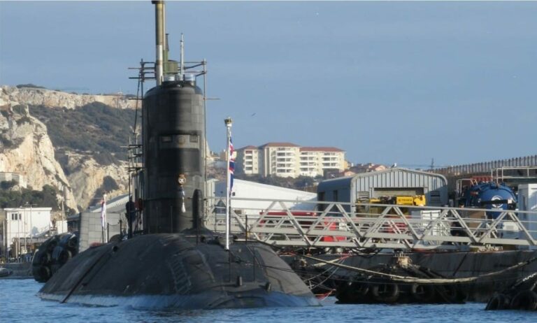 Segundo submarino nuclear británico en Gibraltar en una semana