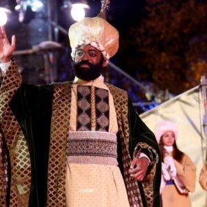 El rey Baltasar de Andoáin la lía parda: "que sepáis que los padres son los reyes"