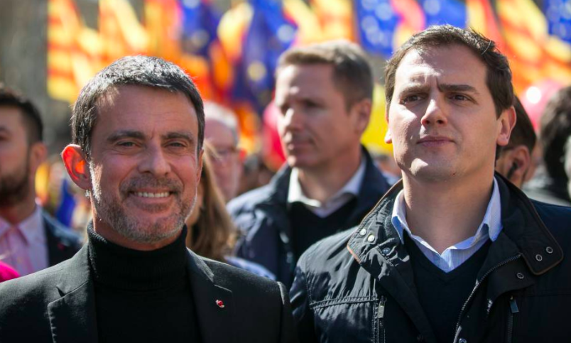 Manuel Valls y Albert Rivera