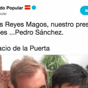 La Fiscalía investigará el tuit en el que el PP pedía la muerte de Pedro Sánchez a los Reyes Magos