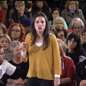 Montero releva a Iglesias al frente de Podemos y reivindica el espíritu feminista del 8M