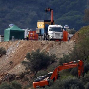 Predicen lluvia para este fin de semana en la zona del pozo donde cayó Julen