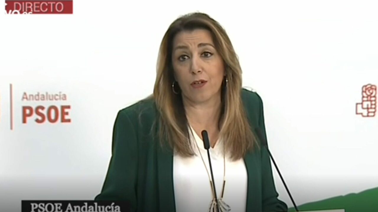 Susana Díaz se agarra al sillón y niega que se vaya a ir al Senado