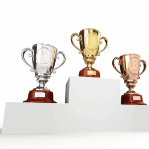 Trofeos y placas conmemorativas