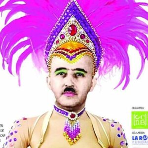 Franco protagonista en un cartel de Carnaval de Barcelona: "No estaba muerto estaba de parranda"
