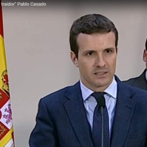Los 19 insultos que Casado le dedicó a Sánchez porque un "relator" va a tomar nota de una reunión