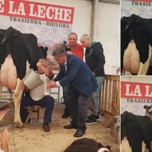 Las redes versionan la última "posesión" de Miguel Ángel Revilla bebiendo leche cruda
