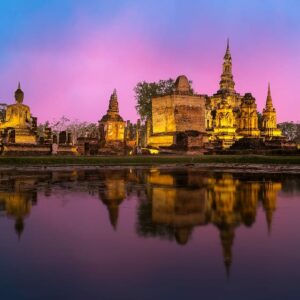 El sueño de viajar a un lugar lejano y exótico. Camboya