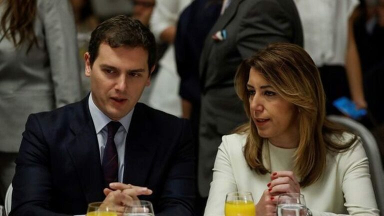 Susana Díaz afirma tener "mucho cariño" por Albert Rivera y que tiene "ilusión" de ser de nuevo presidenta