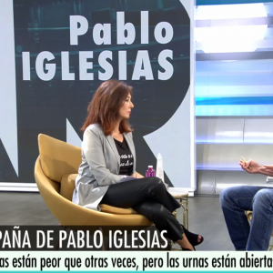 Pablo Iglesias a Ana Rosa: "Si el poder se puede comprar medios tenemos un problema"