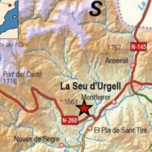Un terremoto de 4,2 grados en el Pirineo se deja sentir en La Seu D'Urgell, Binéfar, Barbastro, Monzón y Huesca