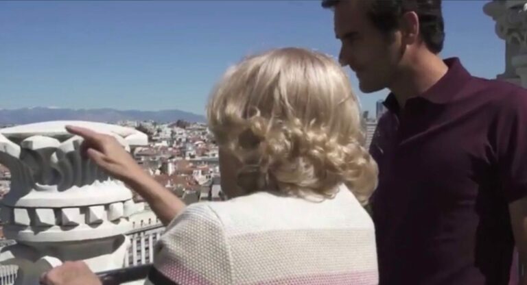 El tuit de David Broncano que lo ha petado sobre la 'cita' de Manuela Carmena con Roger Federer