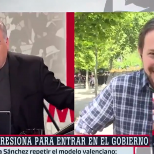 El 'zasca' de Pablo Iglesias a Ferreras tras hablar del "golpe de Estado en Venezuela" de Guaidó
