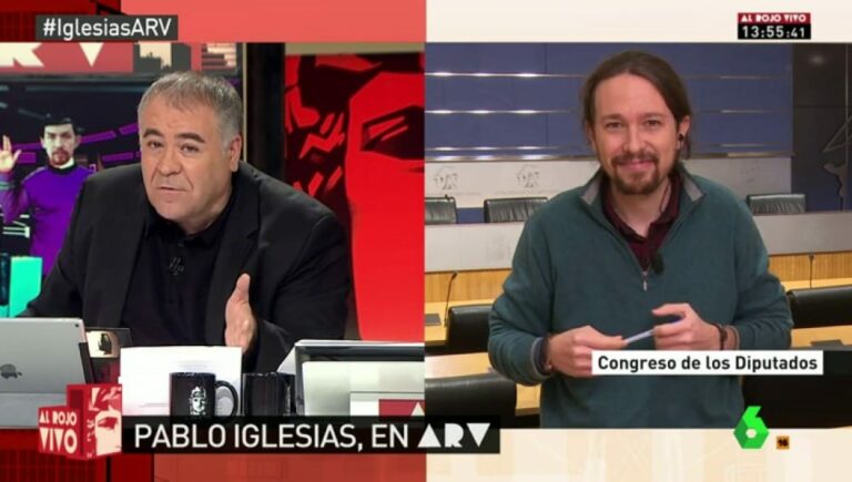Lluvia de zascas de Iglesias a Ferreras: "Tú mismo, que no eres sospechoso de tener muchas simpatías hacia nosotros..."