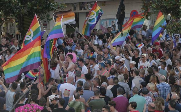 VOX se hace la foto en el Orgullo de Torremolinos, bandera del turismo LGTBI en España