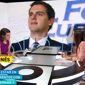 Entrevista tranquila de Pastor a Arrimadas a pesar de la hemeroteca: "Dijimos que no nos sentaríamos a negociar con Vox, pero a hablar sí"