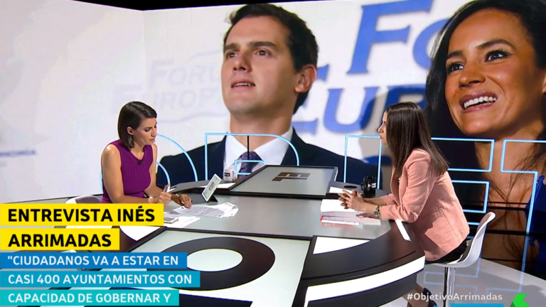 Entrevista tranquila de Pastor a Arrimadas a pesar de la hemeroteca: "Dijimos que no nos sentaríamos a negociar con Vox, pero a hablar sí"