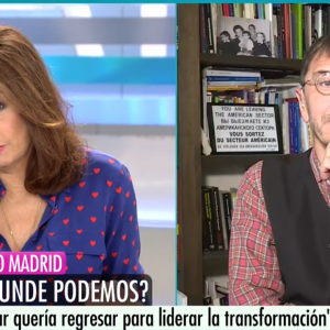 Monedero a Ana Rosa: "Tú eres el corazón de la derecha española. Le faltaría el oxígeno sin ti."