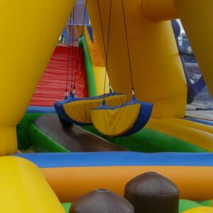 Castillos hinchables, divertidos pero seguros