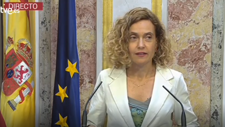 Batet anuncia que la investidura de Pedro Sánchez comenzará el lunes 22 de julio a las 12:00 horas