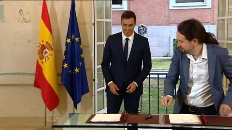 Rotas las negociaciones tras filtrar el PSOE que UP pidió una vicepresidencia y cinco ministerios