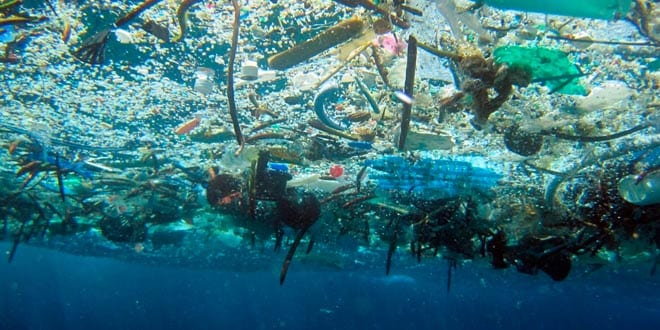 Isla de plástico en el Pacífico