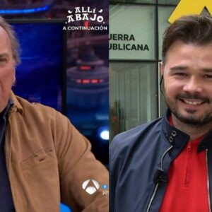 La respuesta de Gabriel Rufián a la frase de Bertín Osborne: "el feminismo no tiene sentido en España"