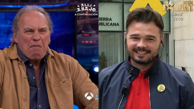 La respuesta de Gabriel Rufián a la frase de Bertín Osborne: "el feminismo no tiene sentido en España"