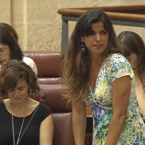 Teresa Rodríguez pide devolver los 8.640 euros de dietas durante su baja maternal y se encuentra con el rechazo de PSOE, VOX, Cs y PP