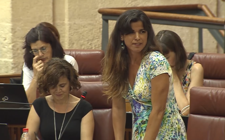 Teresa Rodríguez pide devolver los 8.640 euros de dietas durante su baja maternal y se encuentra con el rechazo de PSOE, VOX, Cs y PP