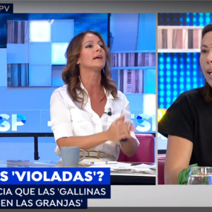 Debate encendido en Antena 3 sobre si las gallinas dan su consentimiento cuando son montadas por los gallos