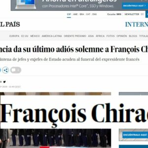 Nadie al volante en El País: se inventan el nombre del ex presidente de Francia y tardan horas en corregirlo